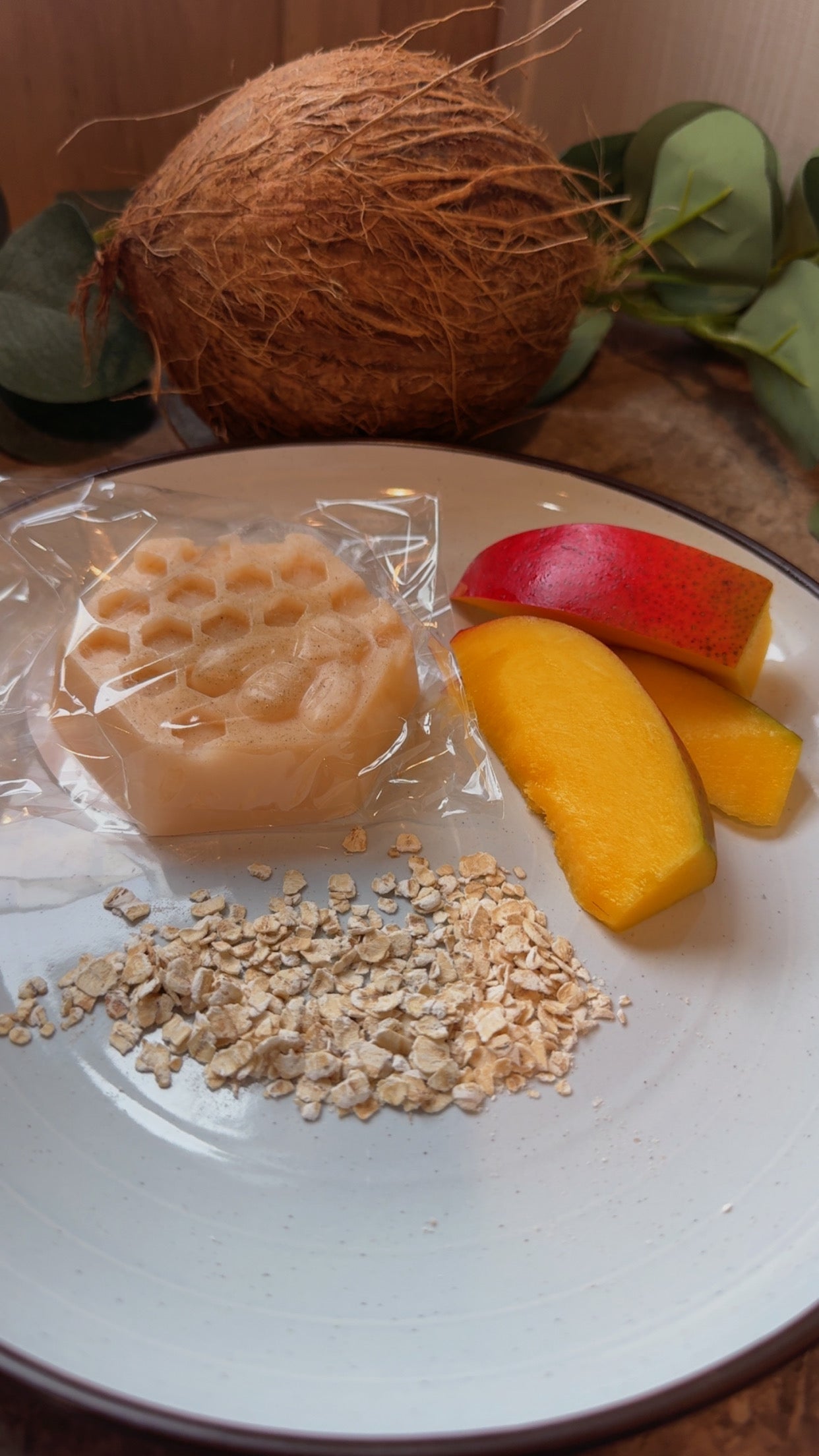 🧼 Barefoot Days – Shea Butter Soap (Coco Mango)